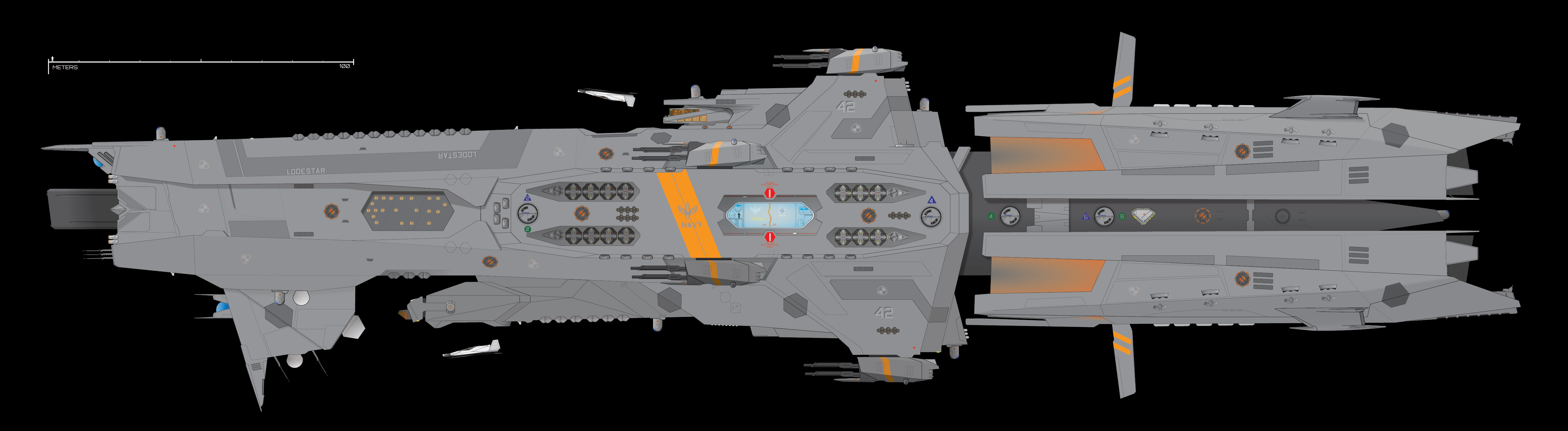 Lodestar-class Destroyer Portrait.