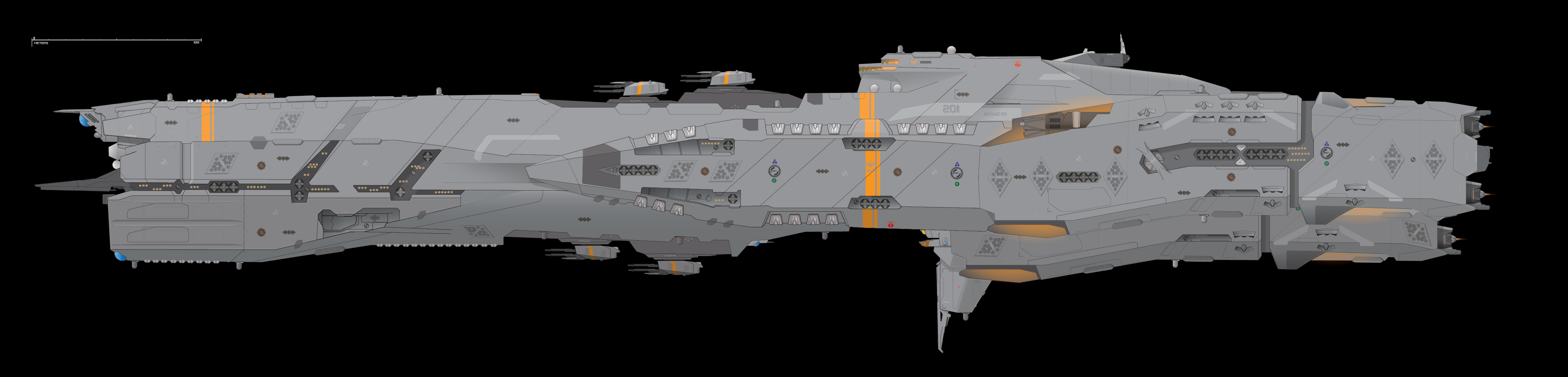 Kozane dō-class Heavy Cruiser Portrait.